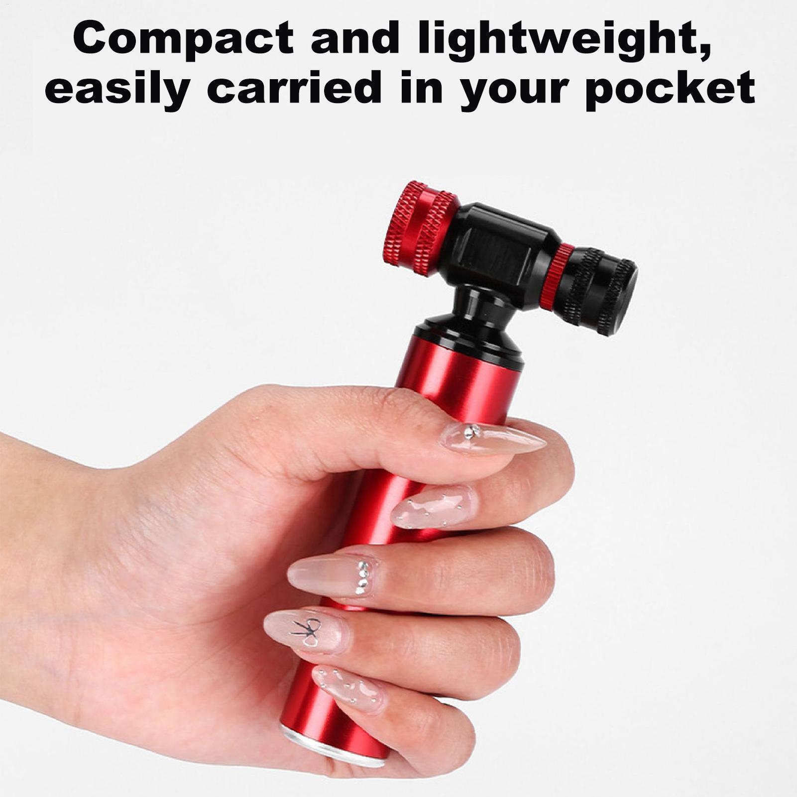 Outdoor Adventure Races - Threaded Co2 Cartridges Portable Bike Tire