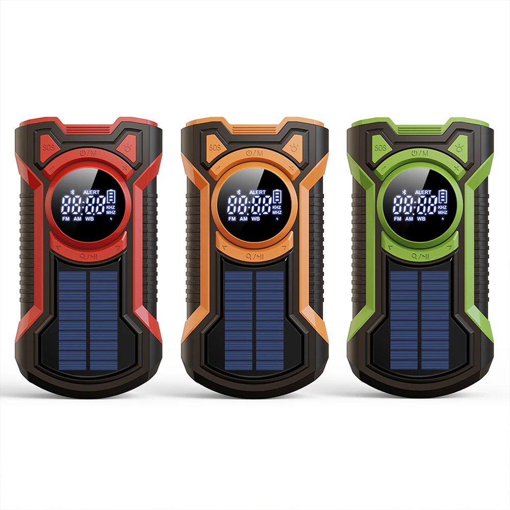 Emergency Radio Solar - Solar Hand Crank Emergency Radio Weather