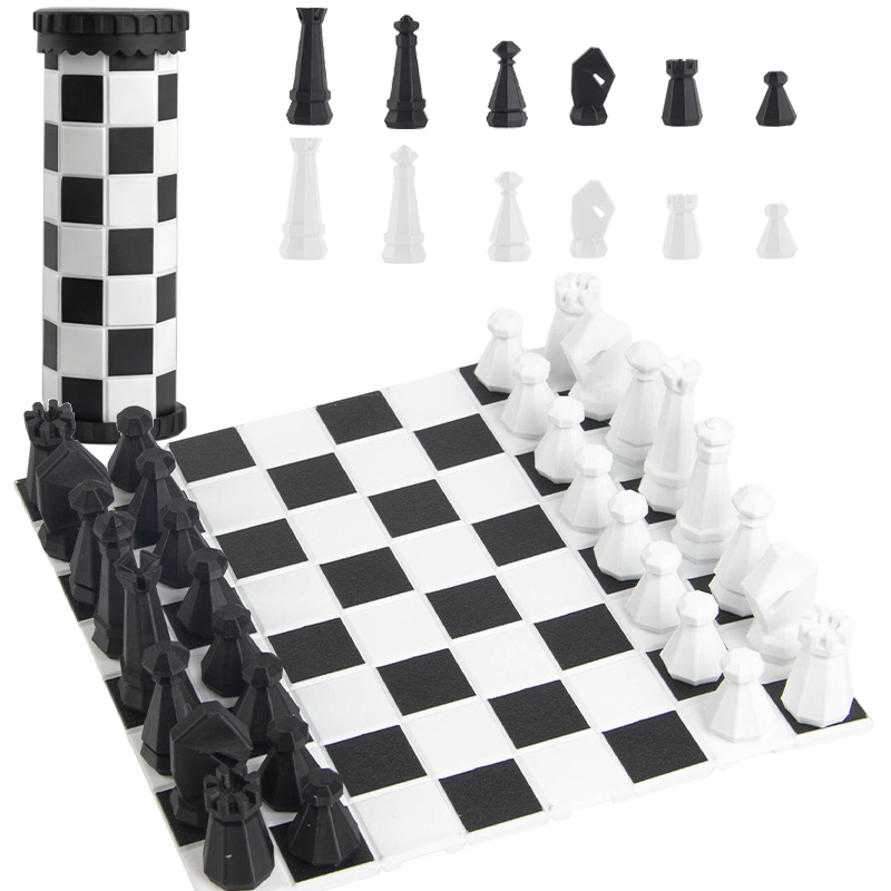 Outdoor Adventure Game - 2 in 1 Portable Chess Game