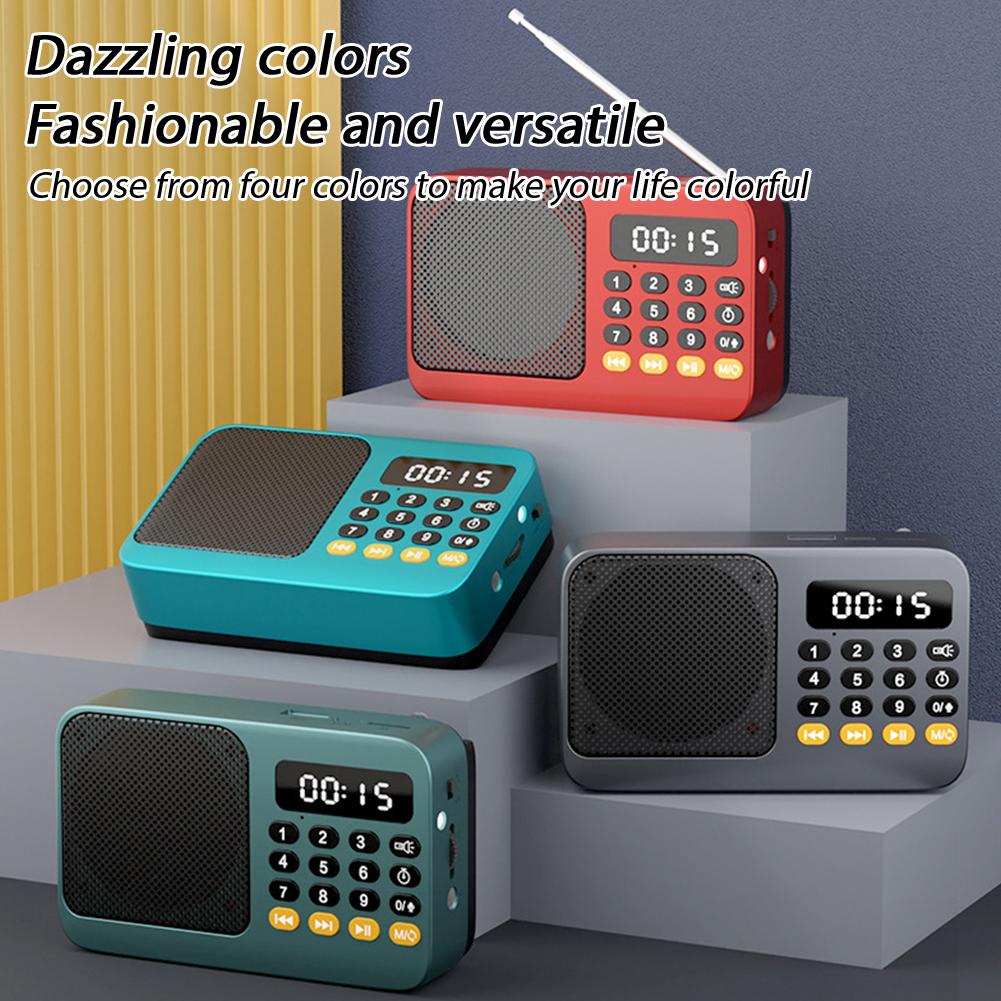 Emergency Radio Solar - Multi Function Portable FM Tuner Elderly