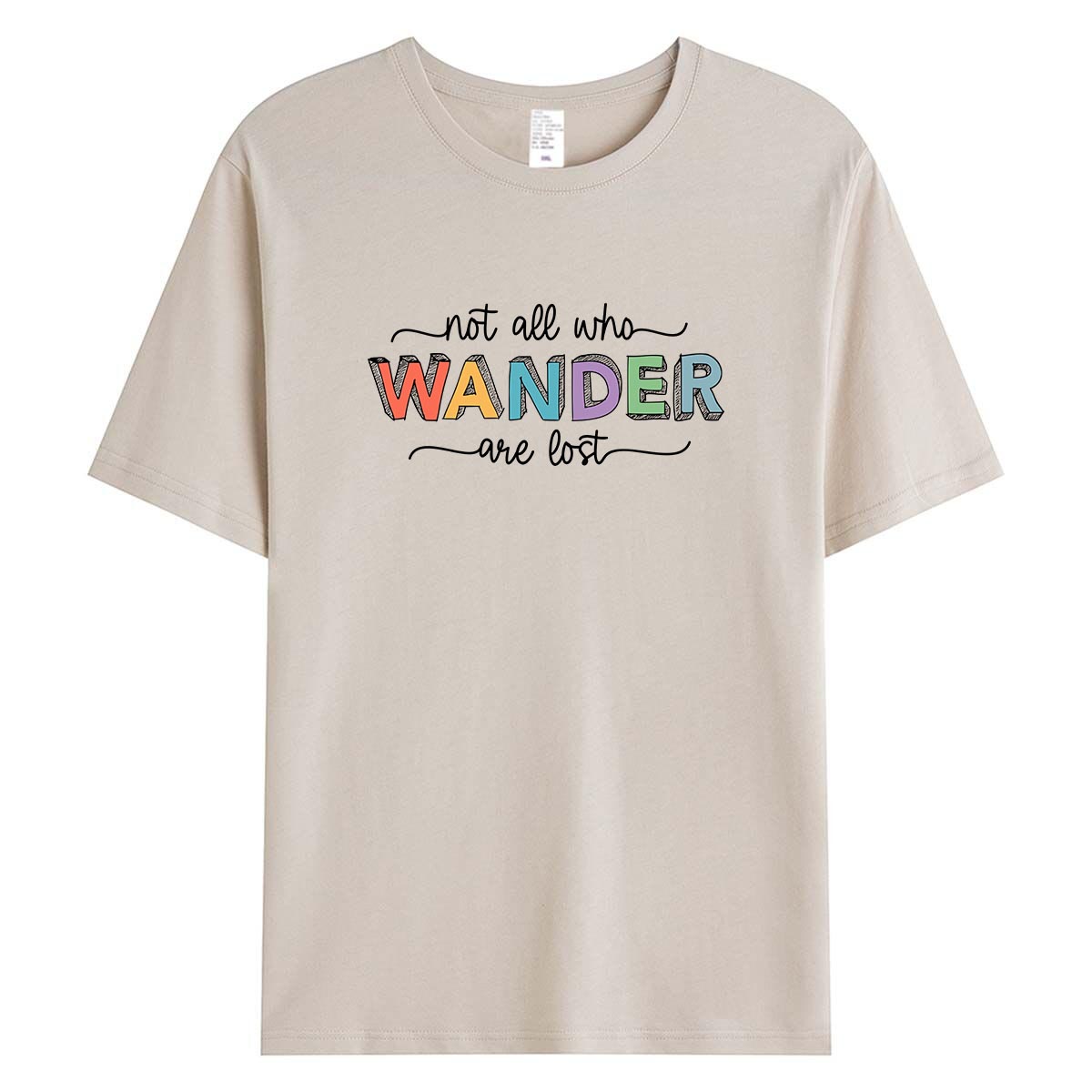 Casual WANDER Print T-Shirt Wo - Outdoor Adventure Vacations review and price