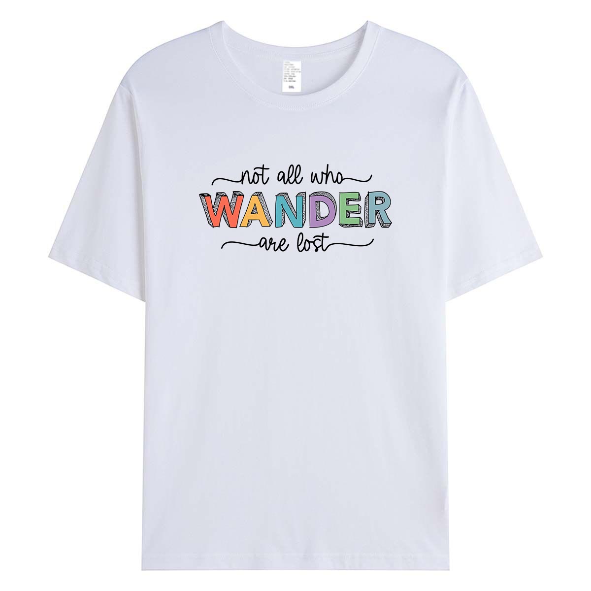 Casual WANDER Print T-Shirt Wo - Outdoor Adventure Vacations review and price