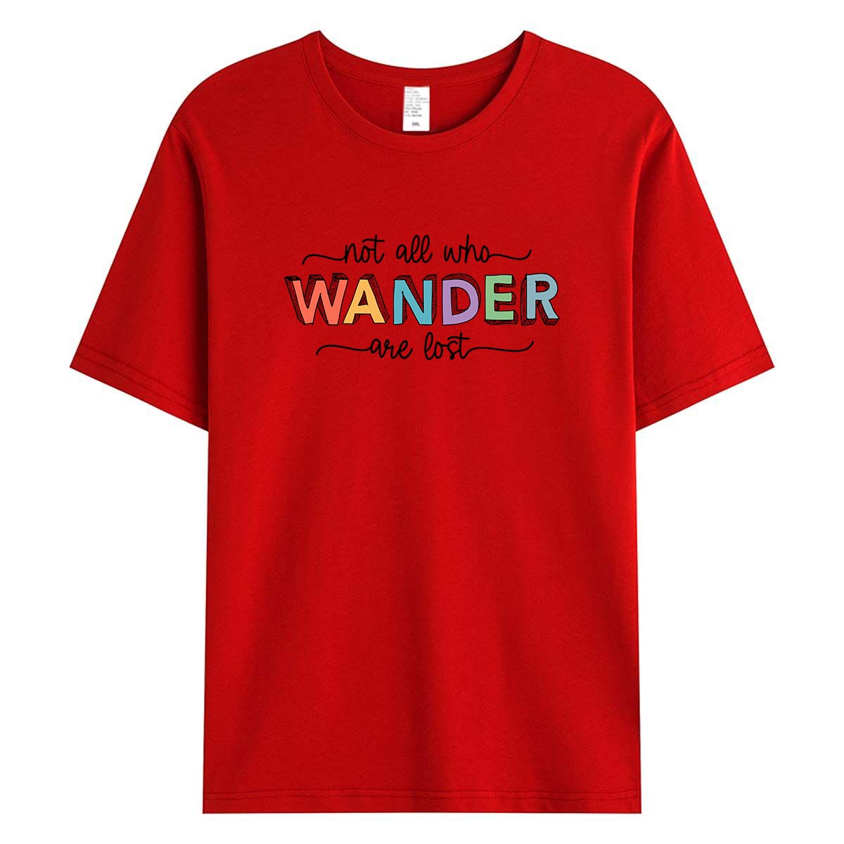 Casual WANDER Print T-Shirt Wo - Outdoor Adventure Vacations review and price