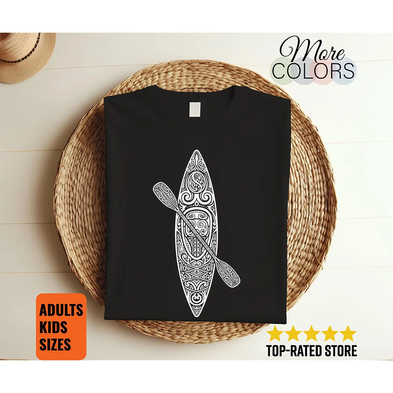 Tribal Kayak Canoe T Shirt Pad - Outdoor Adventure Ideas review and price