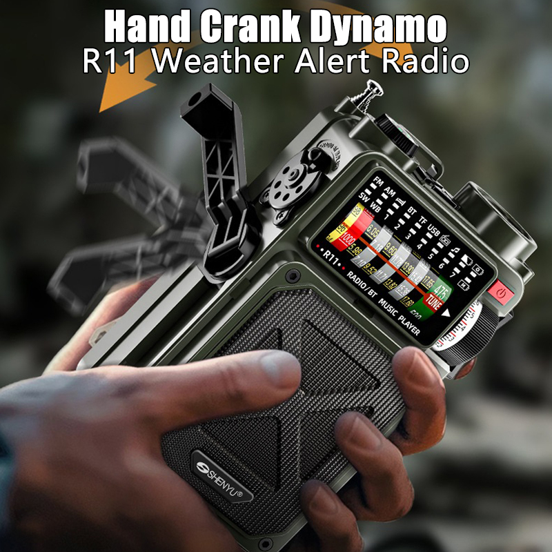 Hand-operated Emergency Solar  - Emergency Radio Solar review and price