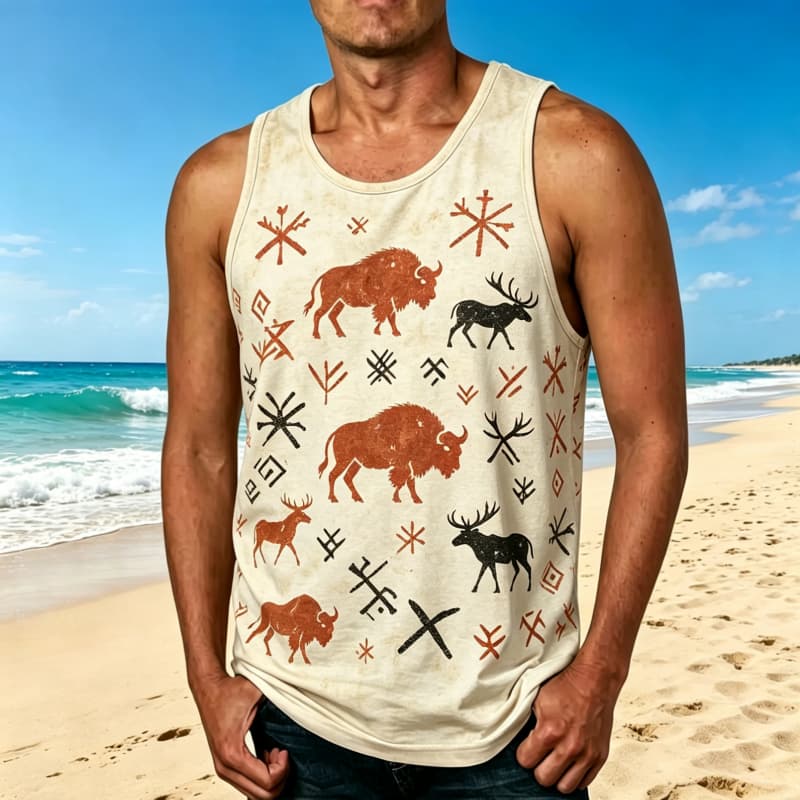 A unique tribal art printed ve - Outdoor Adventure Vacations review and price