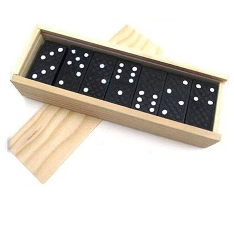28pcs/Set Wooden Domino Board  - Outdoor Adventure Game review and price