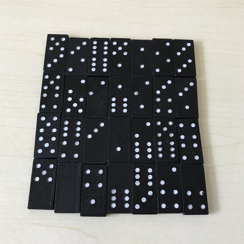 28pcs/Set Wooden Domino Board  - Outdoor Adventure Game review and price