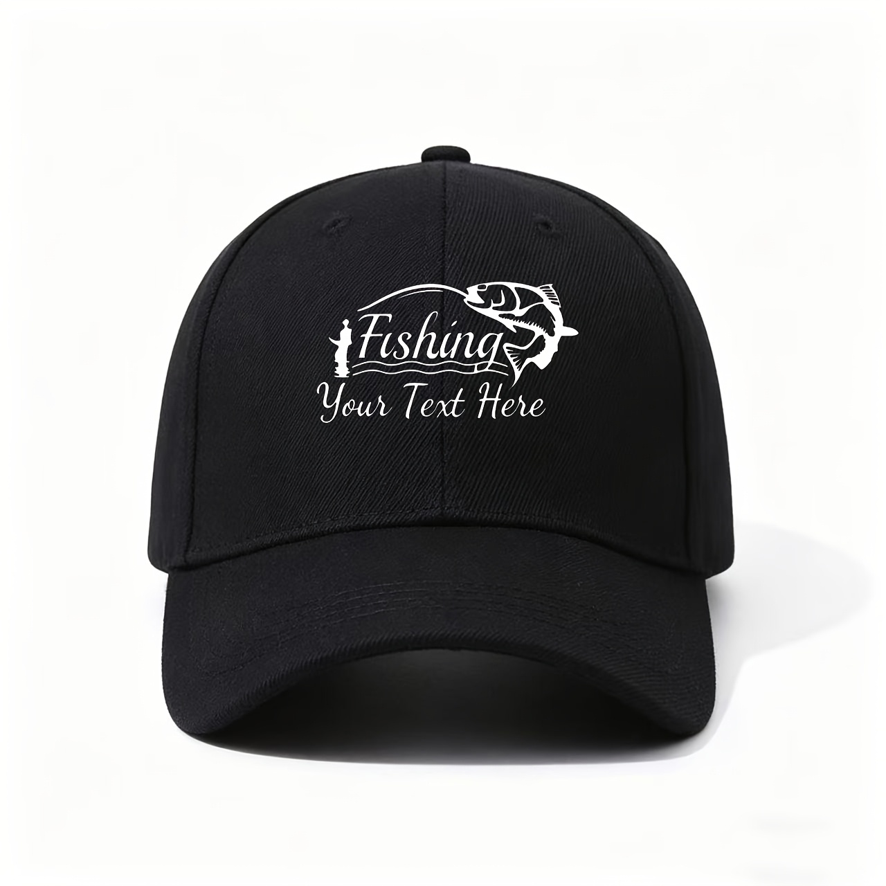 Fishing-Themed Baseball Cap, F - Outdoor Adventure Vacations review and price