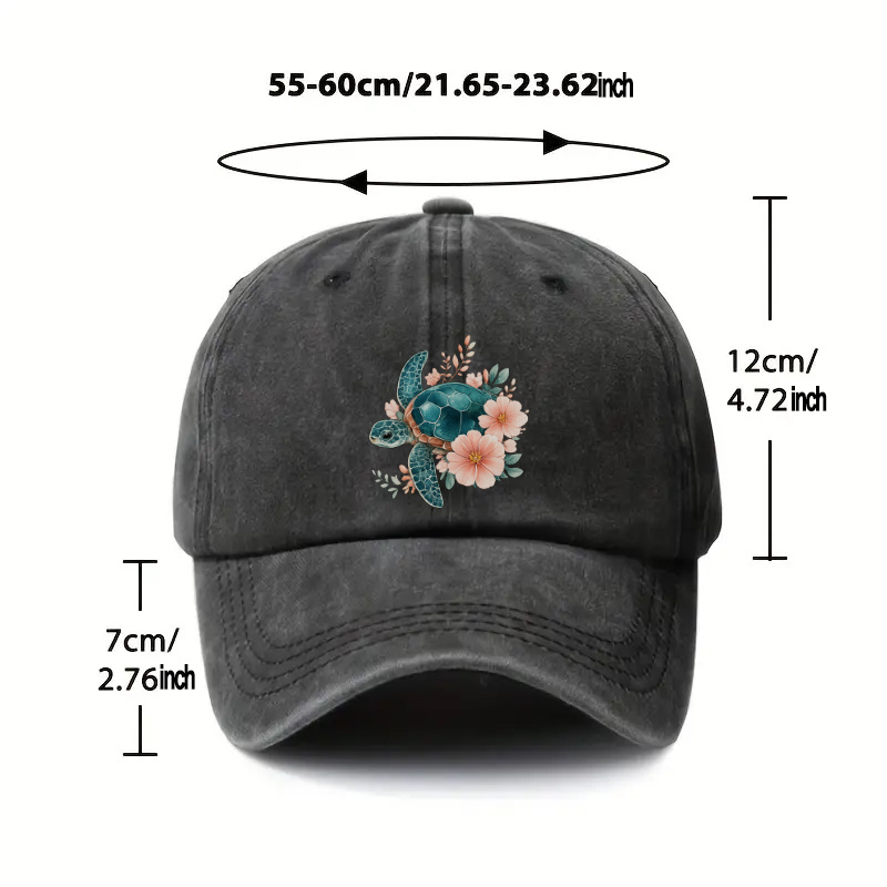 1pc Adjustable Hat with Turtle - Outdoor Adventure Vacations review and price