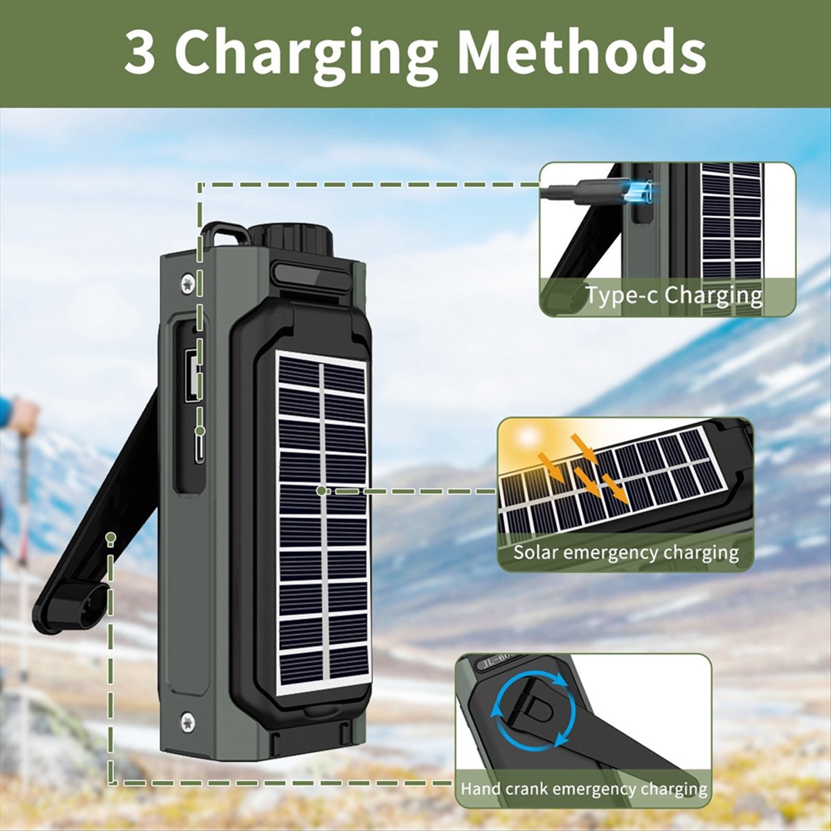 A26Z Portable Solar Radio, Eme - Emergency Radio Solar review and price