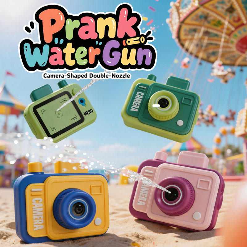 Double-sided Water Gun Camera  - Outdoor Adventure Game review and price