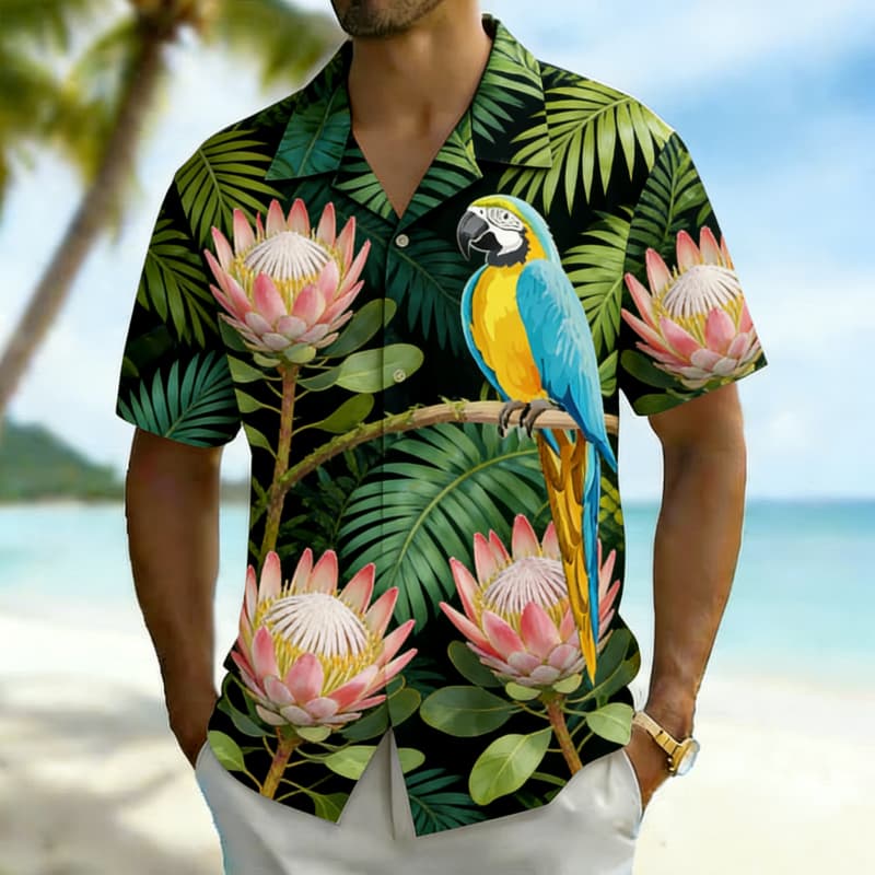 Men's Premium Tropical Bird Pr - Outdoor Adventure Vacations review and price