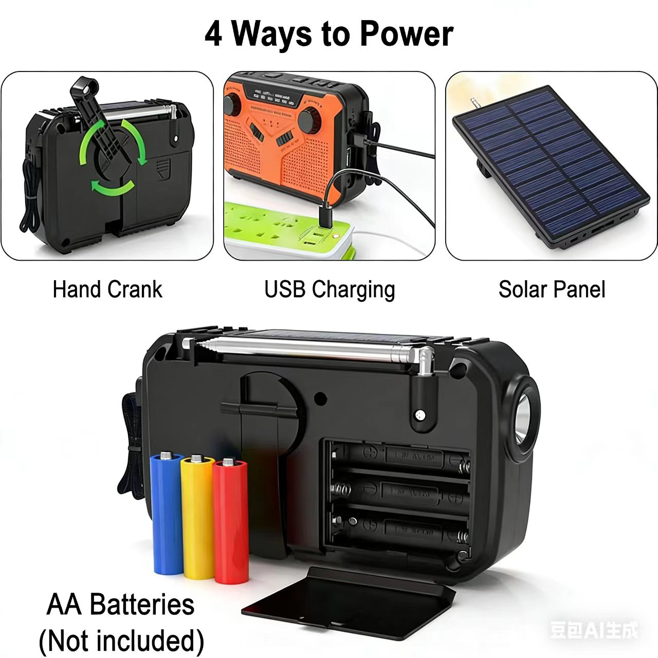 AM/FM Portable Solar Radio wit - Emergency Radio Solar review and price