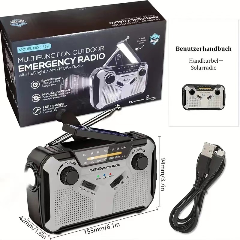 AM/FM Portable Solar Radio wit - Emergency Radio Solar review and price
