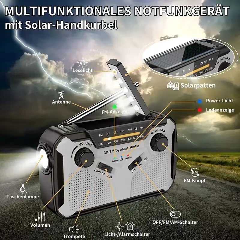 AM/FM Portable Solar Radio wit - Emergency Radio Solar review and price