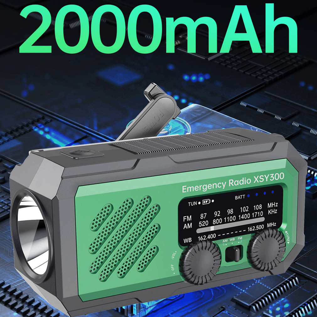 New 2000mAh Emergency Radio So - Emergency Radio Solar review and price
