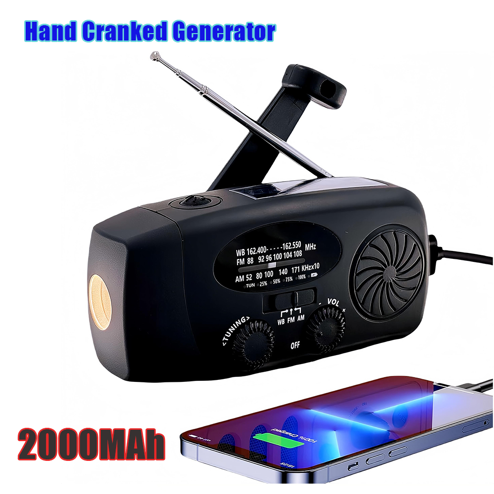 Multifunctional Portable Hand  - Emergency Radio Solar review and price