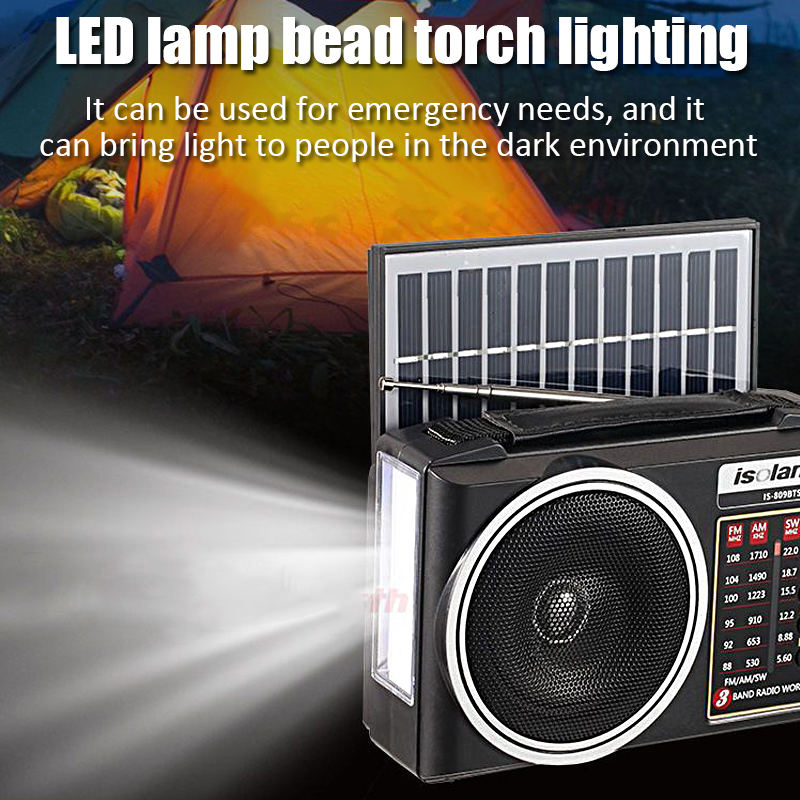 Portable FM/AM/SW Radio Solar  - Emergency Radio Solar review and price