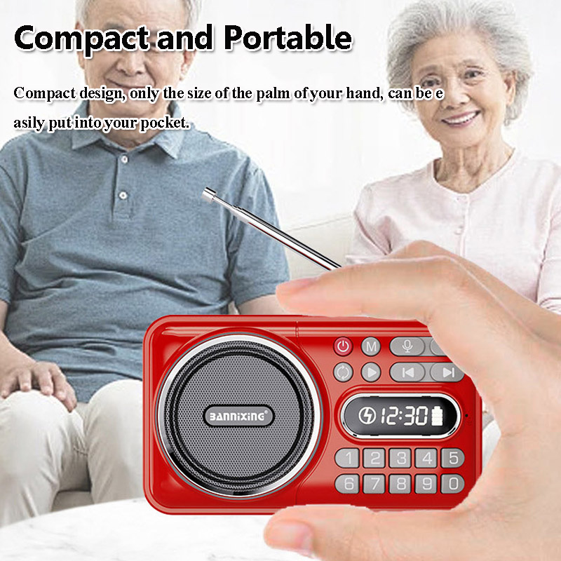 Mini Pocket FM Radio Best Rece - Emergency Radio Solar review and price