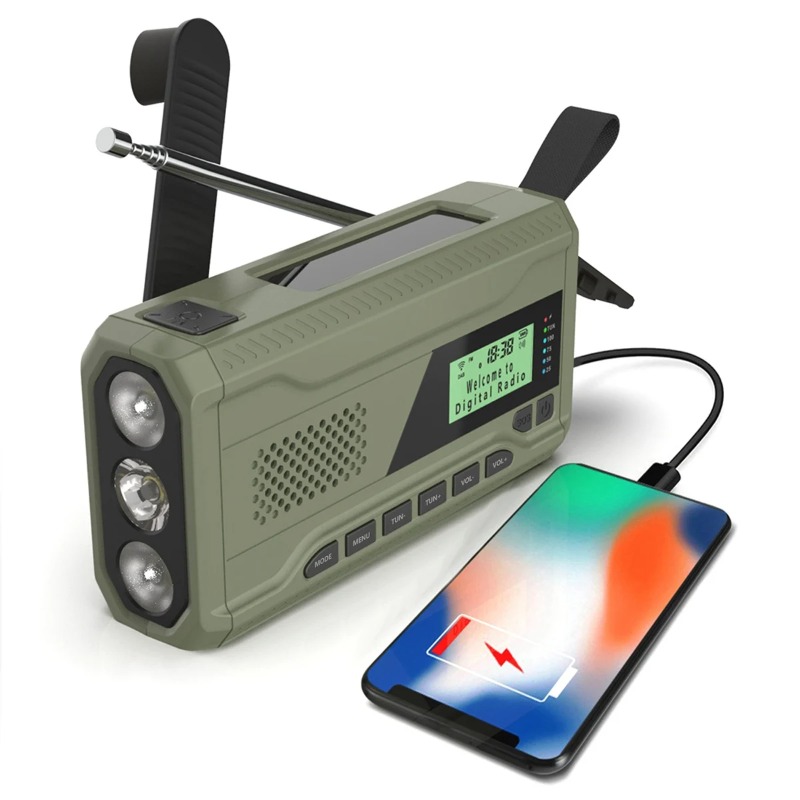 DAB/FM Bluetooth Radio Outdoor - Emergency Radio Solar review and price