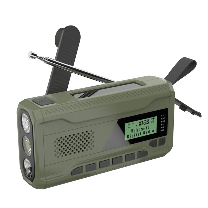 DAB/FM Bluetooth Radio Outdoor - Emergency Radio Solar review and price